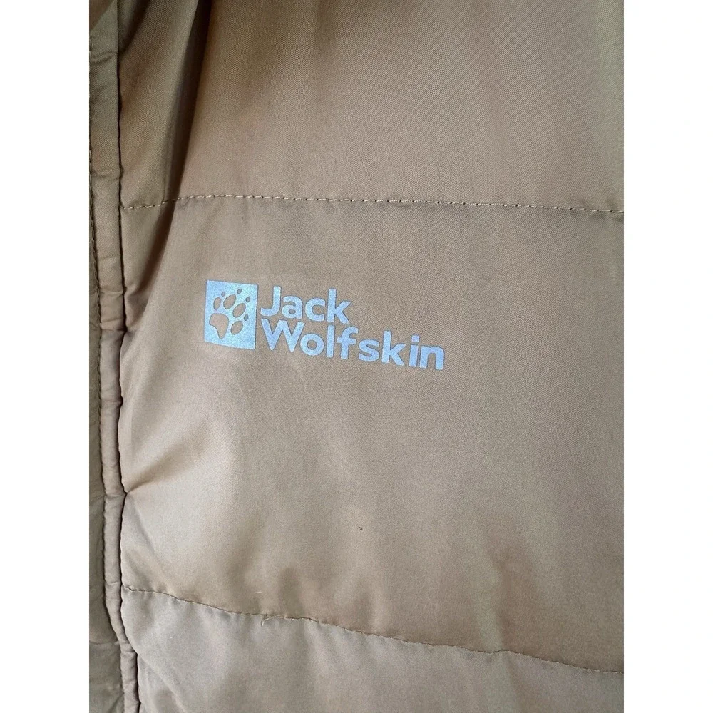 Jack Wolfskin Hooded Puffer Jacket Kid's Youth Large Sz 14
